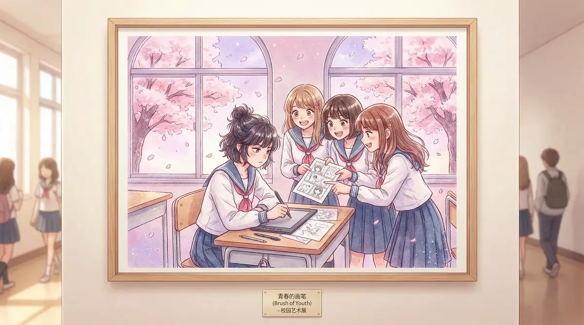 校园主题漫画作品 - 羞羞视频18 画廊