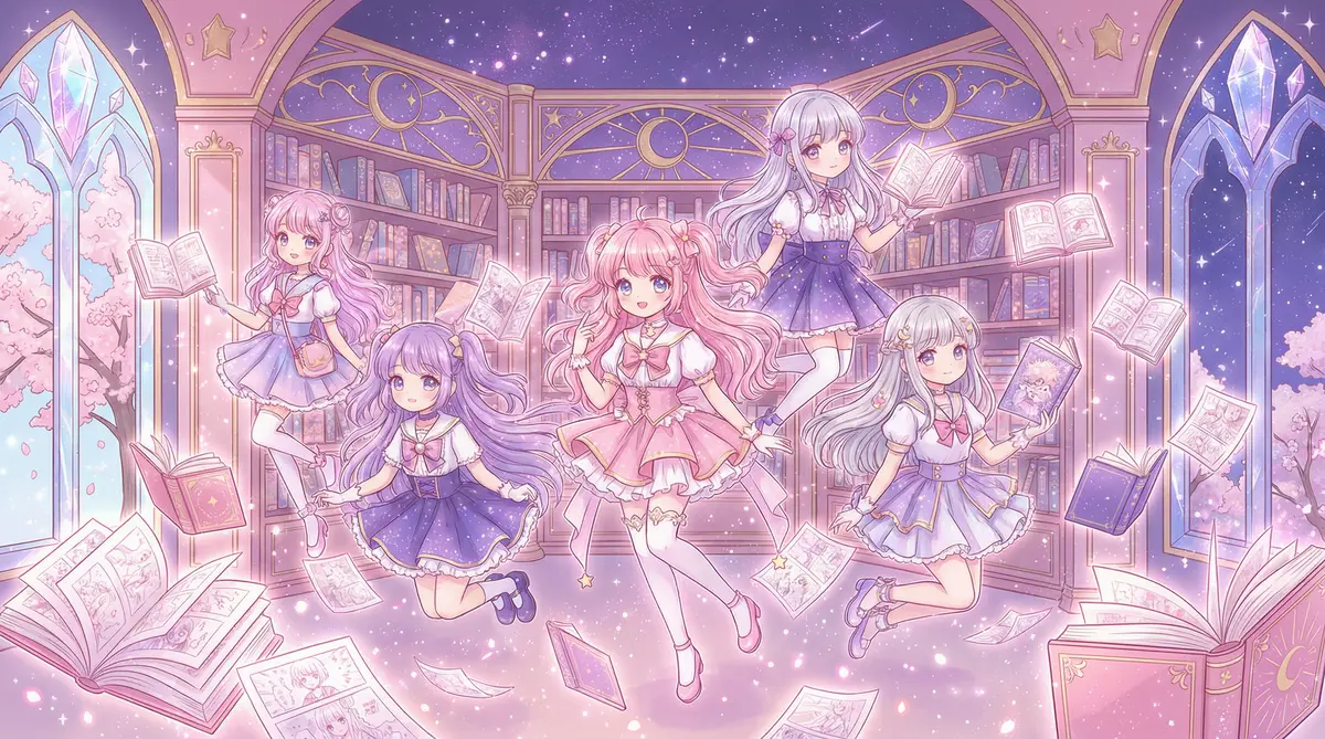 魔法图书馆里的漫画奇遇 - 羞羞视频18 梦幻场景